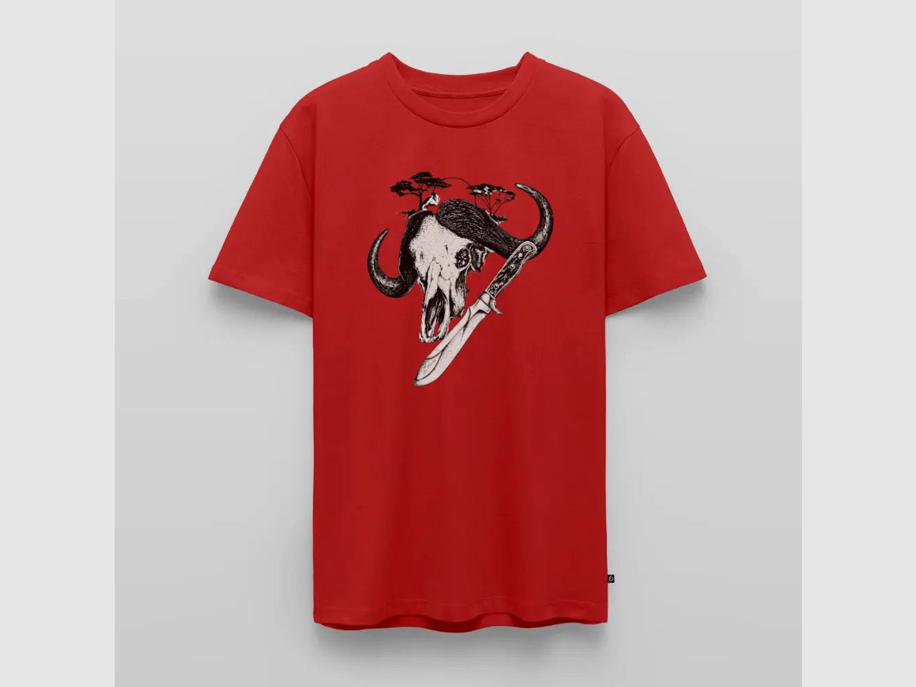 PUMA Men´s Premium T-Shirt „White Hunter – Big Game"