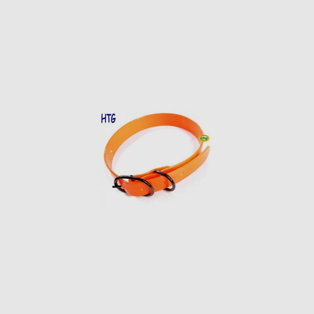 HTG Halsband PVC orange fluoreszierend