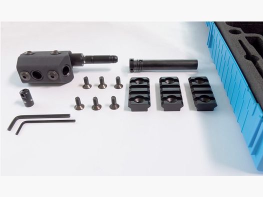 HALDER 22330.0591 Multiadapter + combination socket Ø 9.5 black