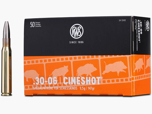 RWS .30-06Spring Cineshot 9,5g - 147gr  50er Pck.