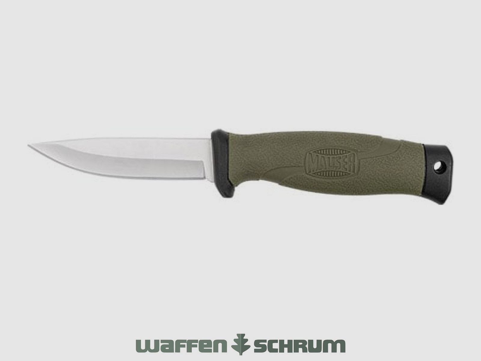 Mauser Jagdmesser grün Klingenlänge: 9,6cm