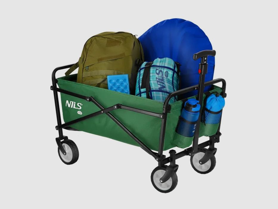 NC1602 Handcart Green 75L Nils Camp
