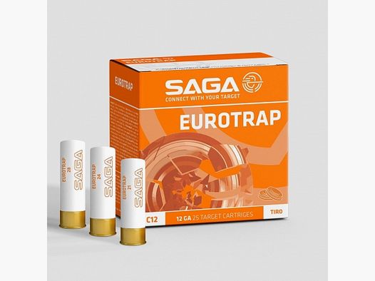 Saga Eurotrap Patronen 24 und 28 g – Kaliber 12