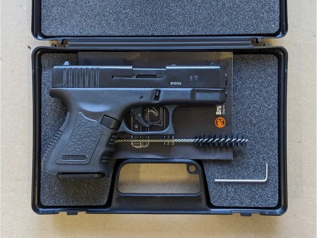 BRUNI Mini GAP 9mm P.A.K. pistola a salve Glock 26 replica
