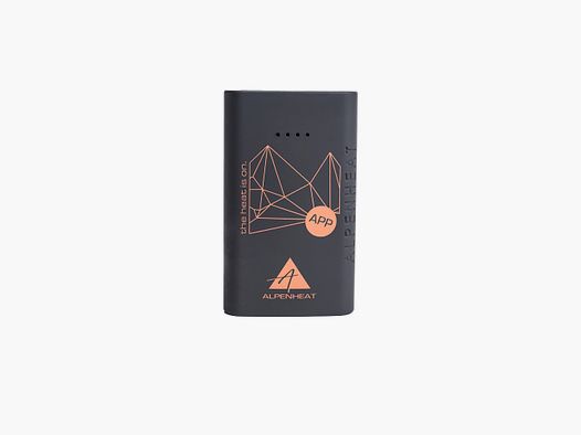 Alpenheat-Akku für beheizbare Socken (App links)