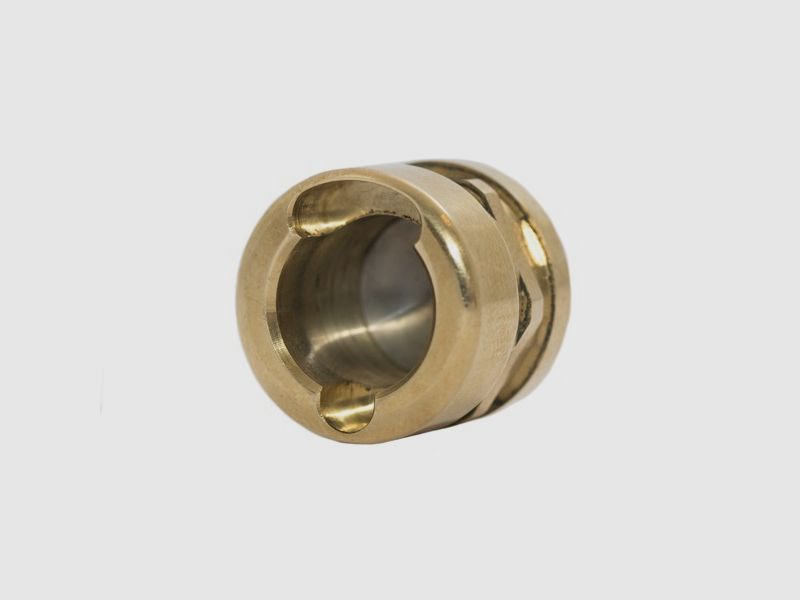 SPARTAN Klassischer Büchsenmacher Adapter inkl. Dirt-Plug – Messing