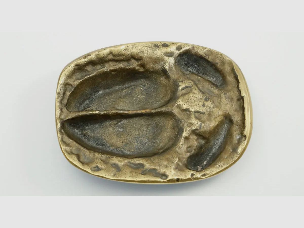 PUMA Posacenere Cinghiale Sigillo di Passo secondo il Capo Forestale FREVERT, Bronzo