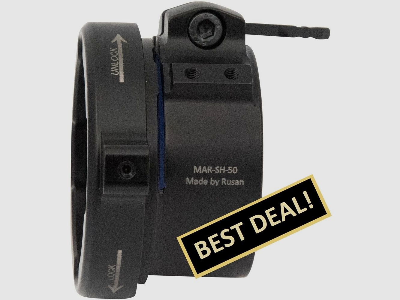 Rusan Clamp Adapter Short MAR-SH 50.0 mm