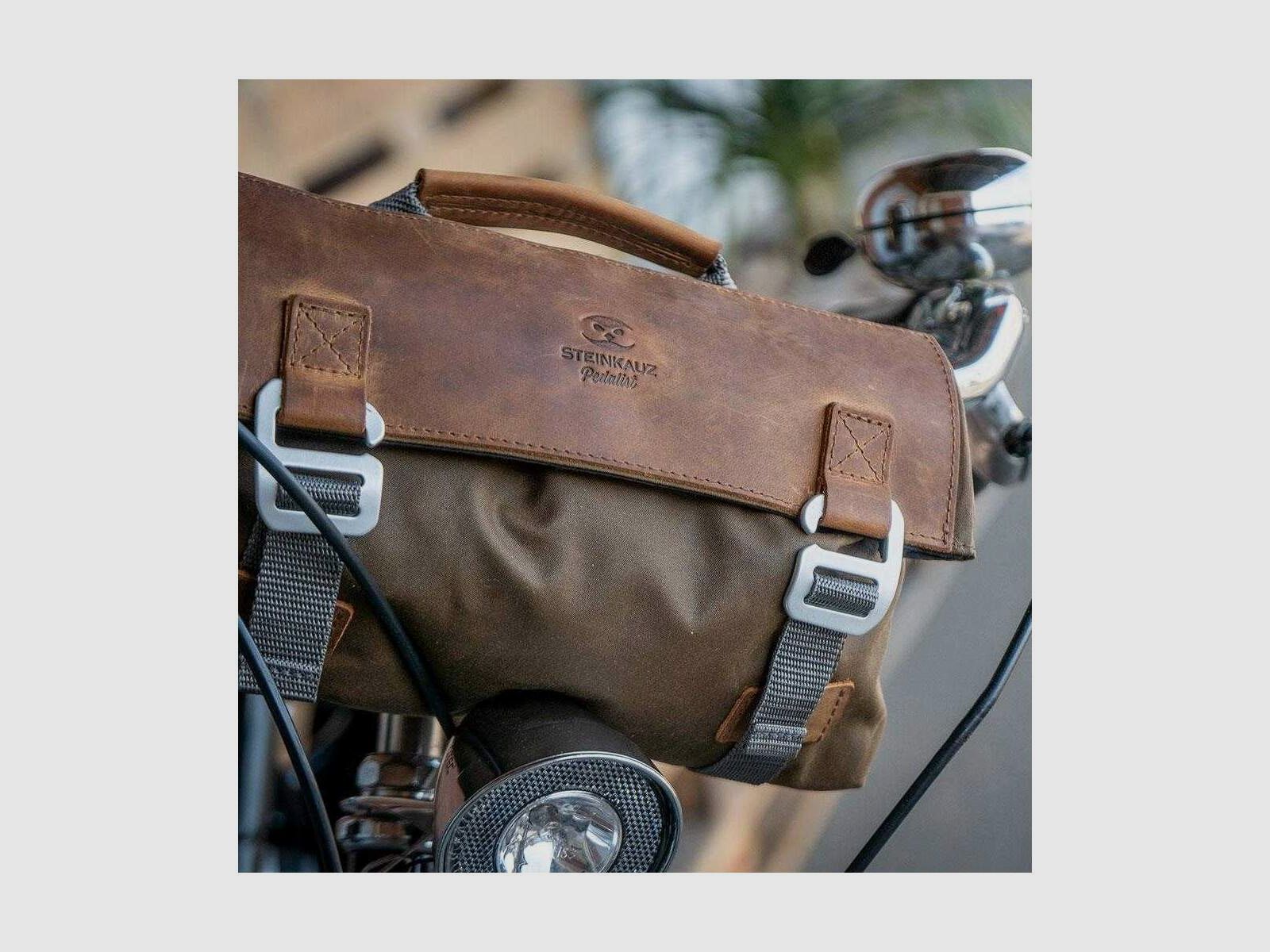 STEINKAUZ Pedalist Lenkertasche fürs Fahrrad, Bild 5 von 5