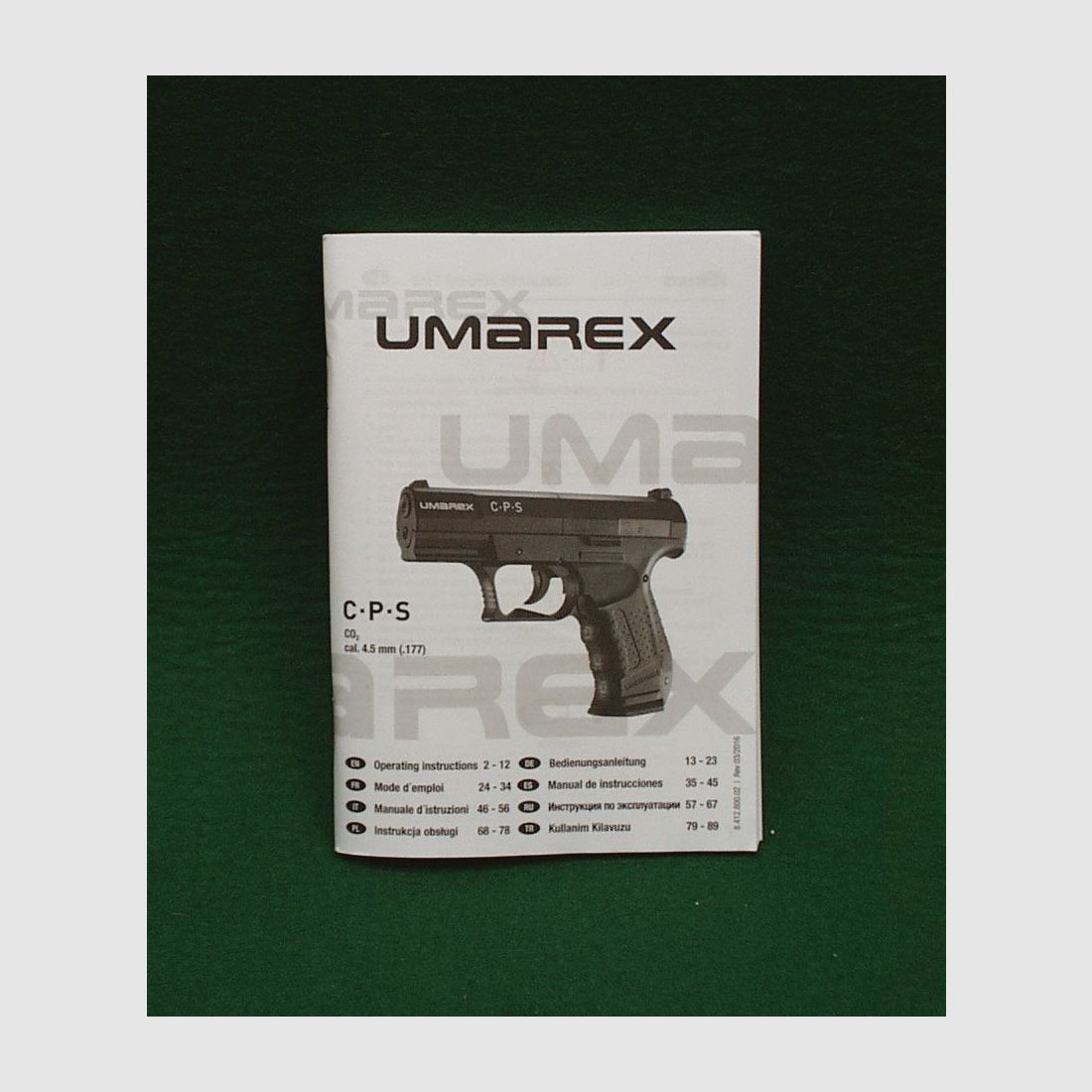 Umarex	 C.P.S CO2 Pistole