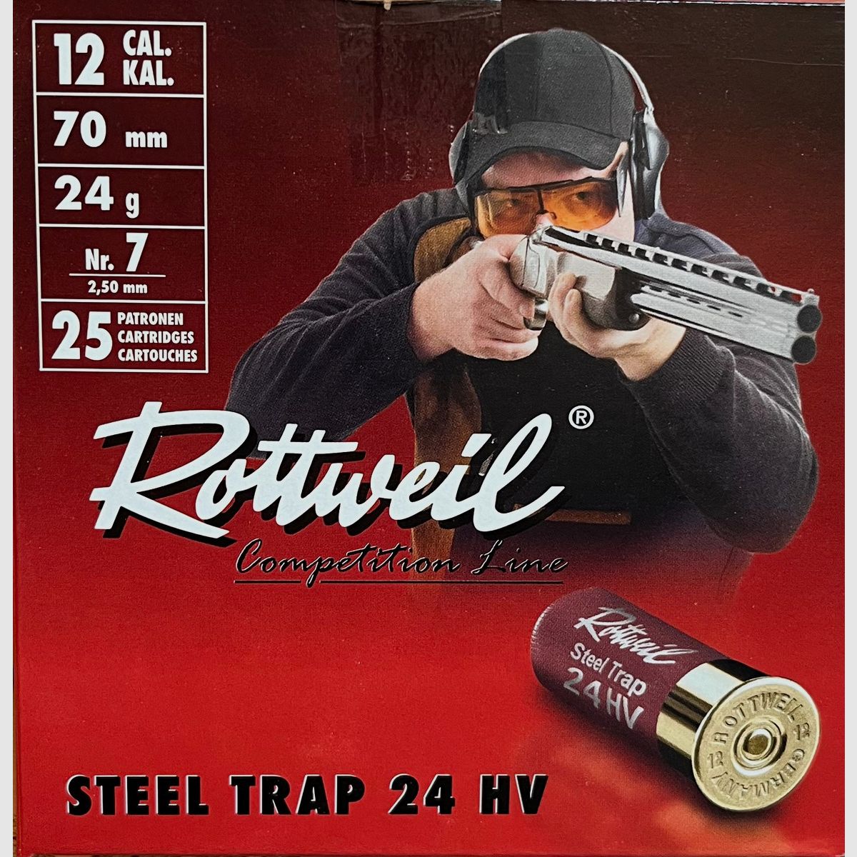 Rottweil Steel Trap 24HV 12/70 24g - 250 shots