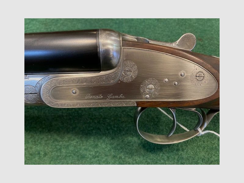 SUPERBE DOPPIETTA H&H R.GAMBA, MOD.LONDON CAL.12 CANNE 68CM. ++++/++ DE LA COLLECTION, image 2 sur 13