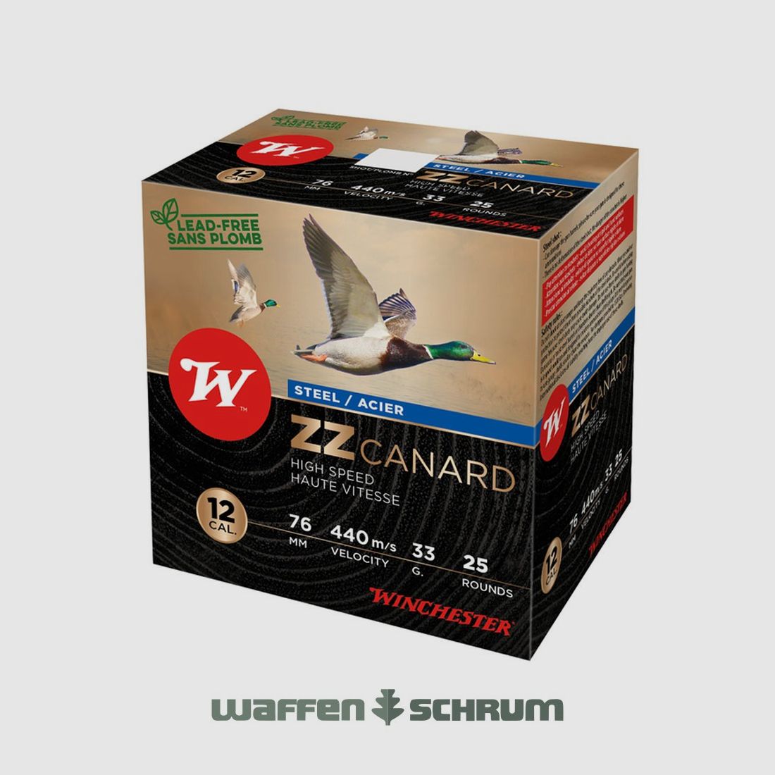 Winchester 12/76 ZZ Canard 3,3mm - 33g