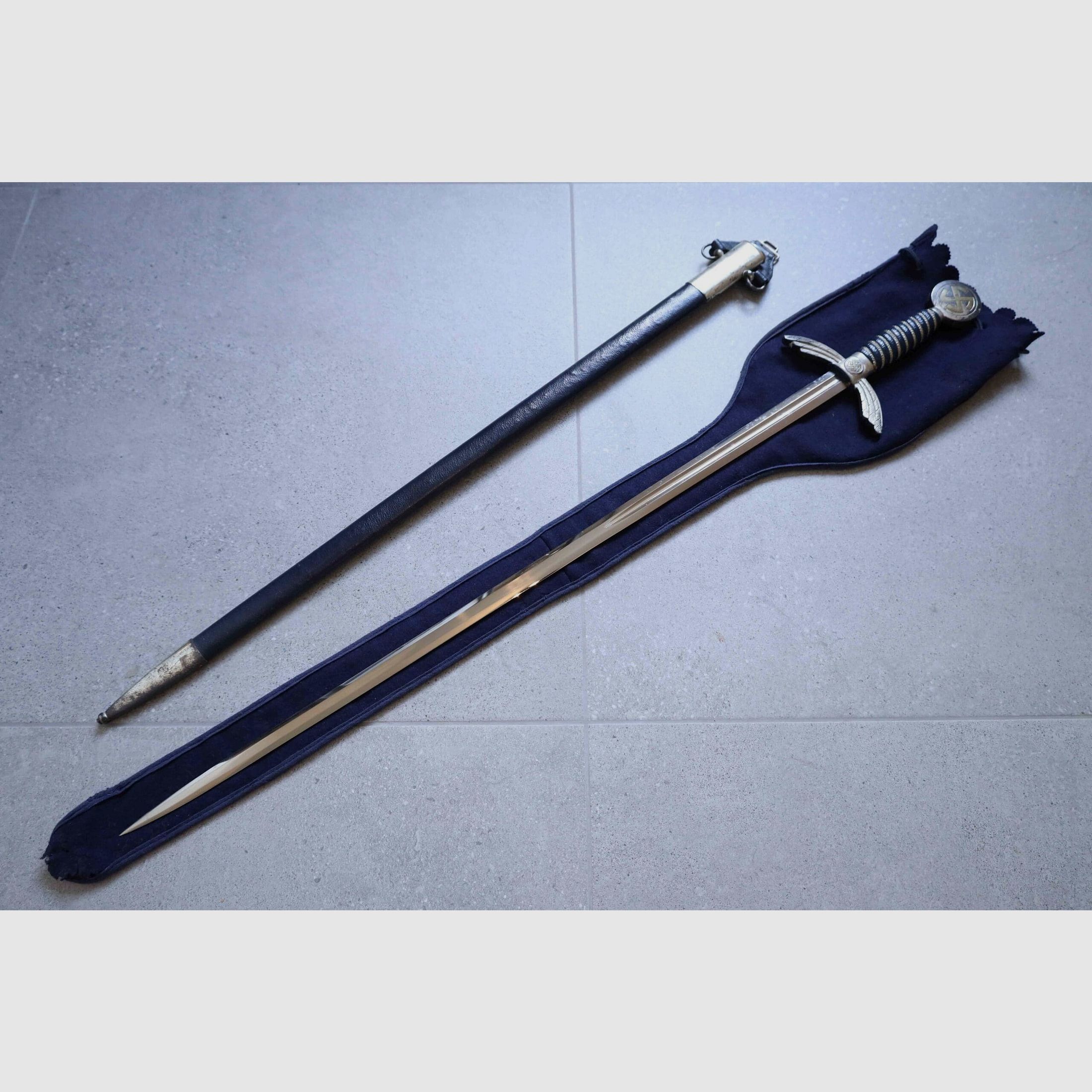 Original Fliegerschwert Luftwaffe aus Wk2 Alcoso Solingen