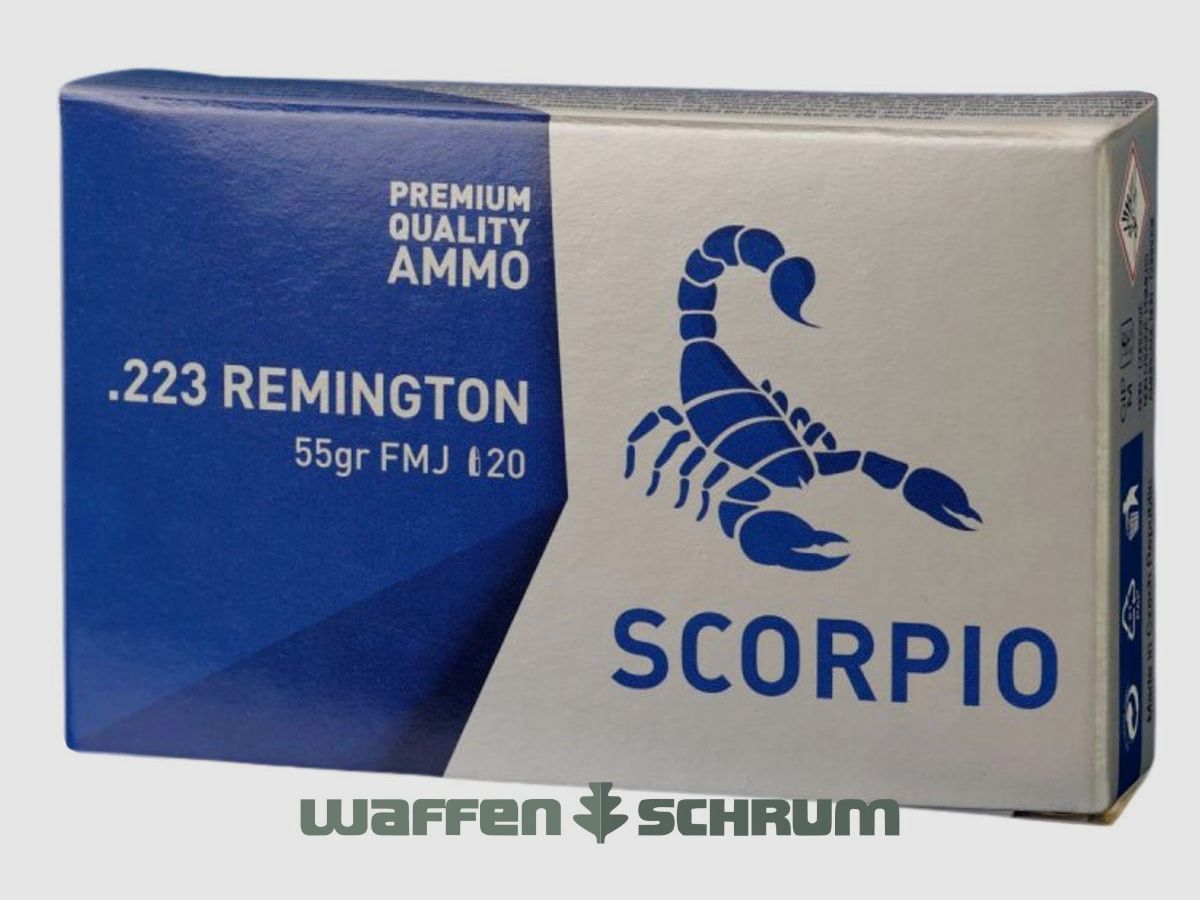 STV Technology Scorpio FMJ 3,56g - 55gr. .223Rem