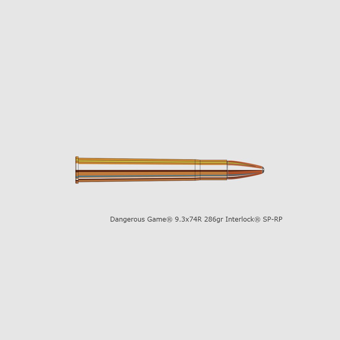 Hornady Dangerous Game .500 Nitro Exp. 3" 36.9g DGX Bonded, immagine 2 di 4