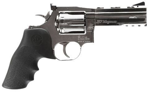 ASG Dan Wesson 715 4 Zoll Vollmetall CO2 Revolver Kal. 4,5mm BB stahlgrau