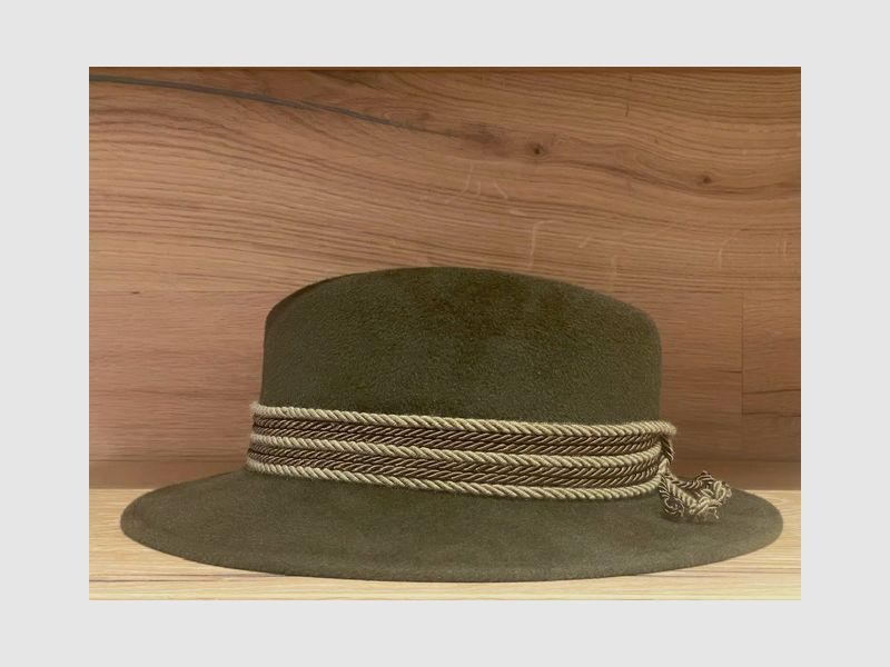 Bittner chapeau en poil de lièvre olive