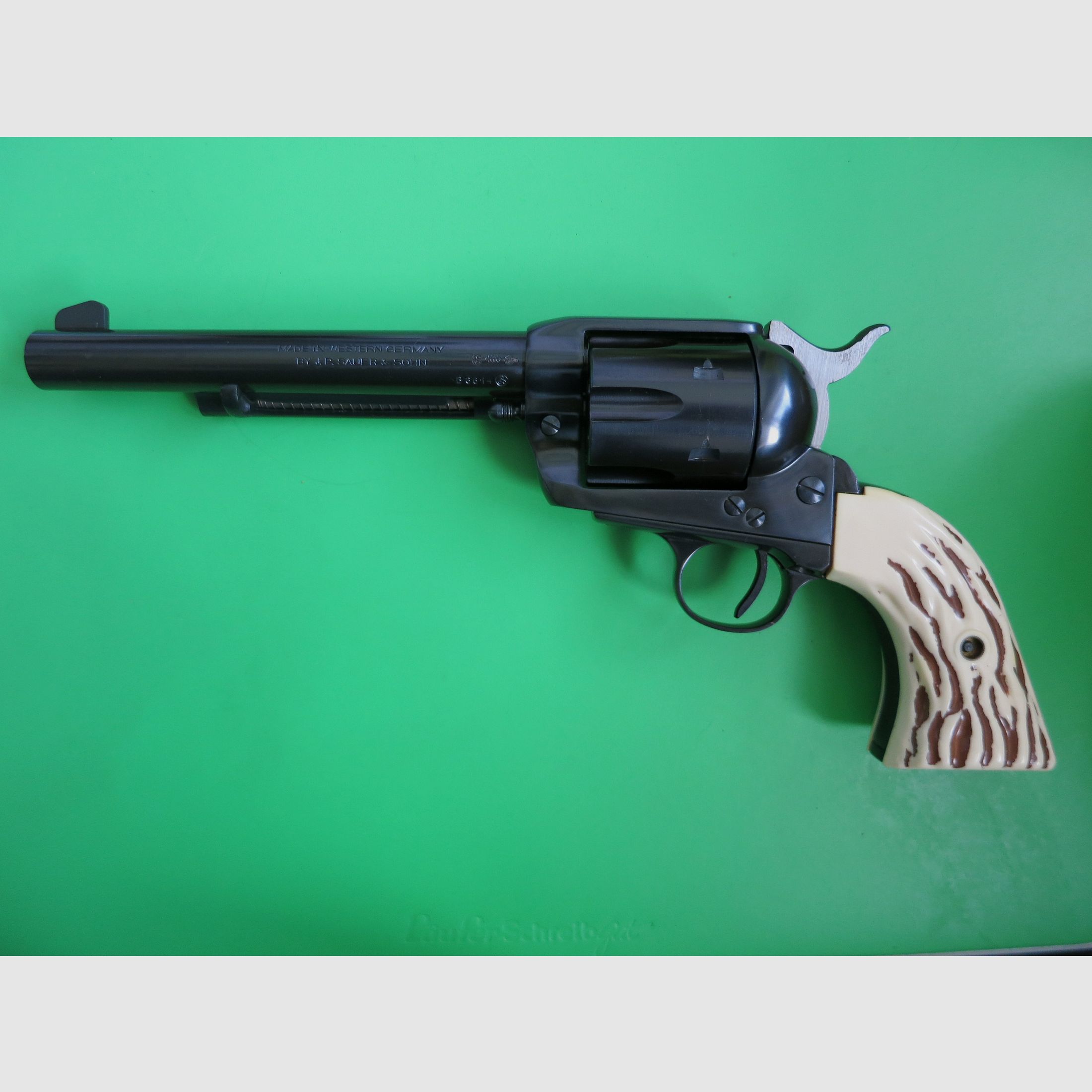 Revolver Western, FJ. P. Sauer & Sohn, Western-Six-Shooter, .357 Magnum, stato da collezione #63, immagine 1 di 15
