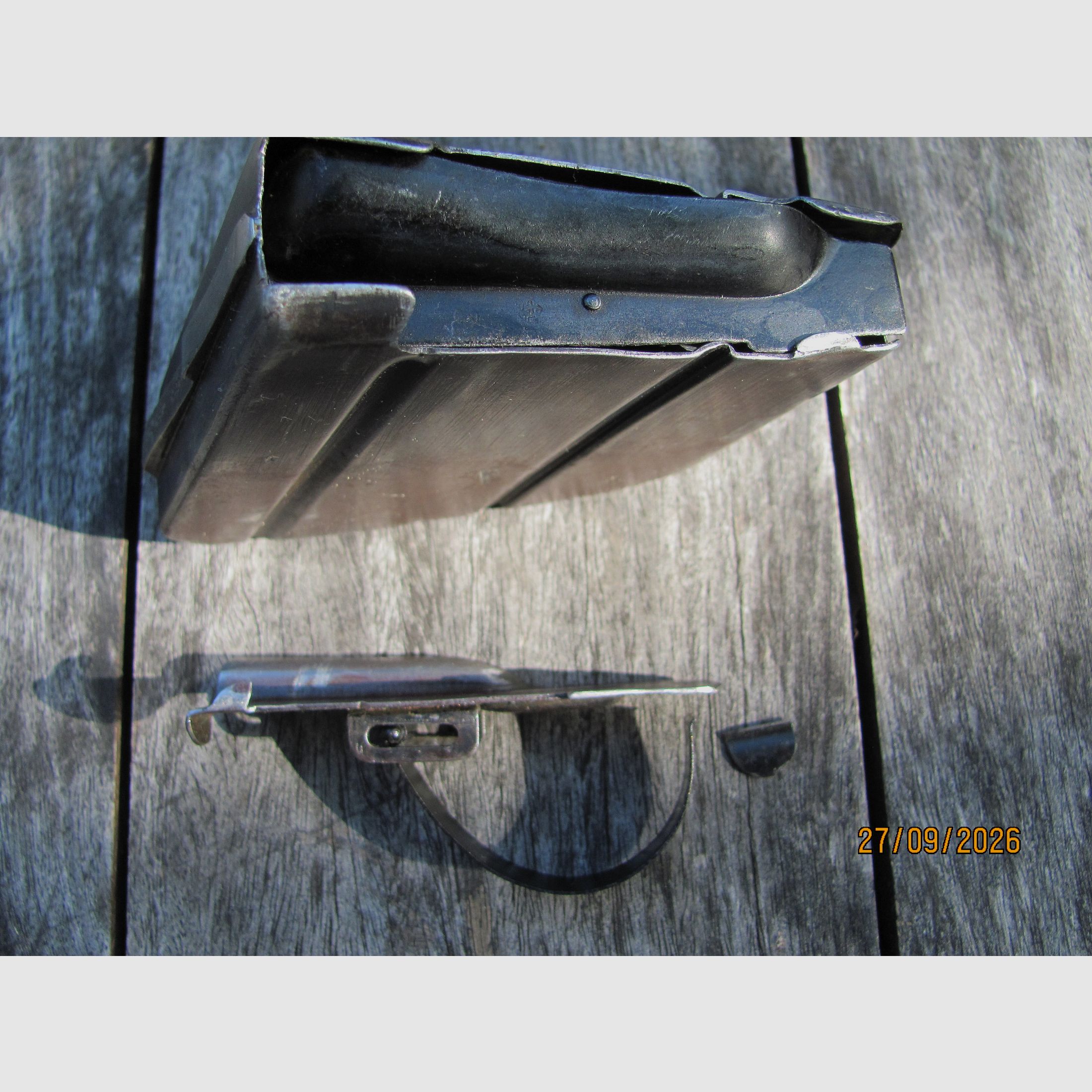 1900s Boer War Genuine Lee Enfield Long Lee Magazin 10 rd  .303british - sehr selten, Bild 3 von 6