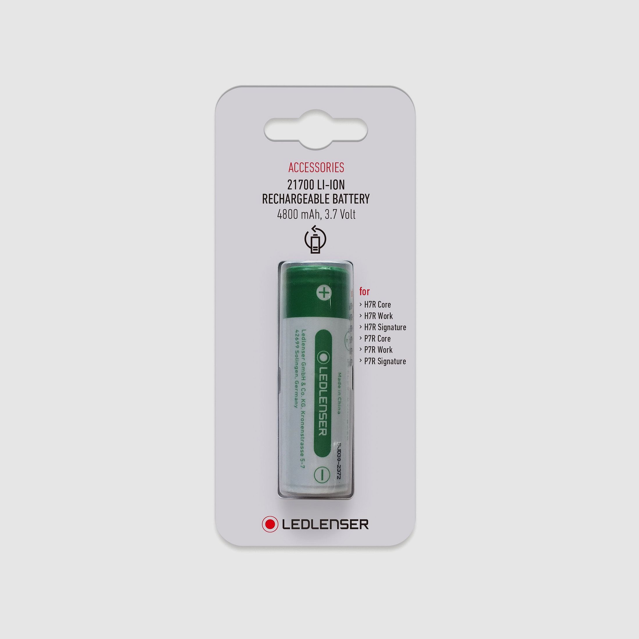 Ledlenser Akku 21700 Li-Ion 4800mAh, Bild 1 von 3