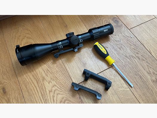 Blaser Sattelmontage 30mm Ringe + Meopta MeoSport R 3-15x50 RD SFP Zielfernrohr