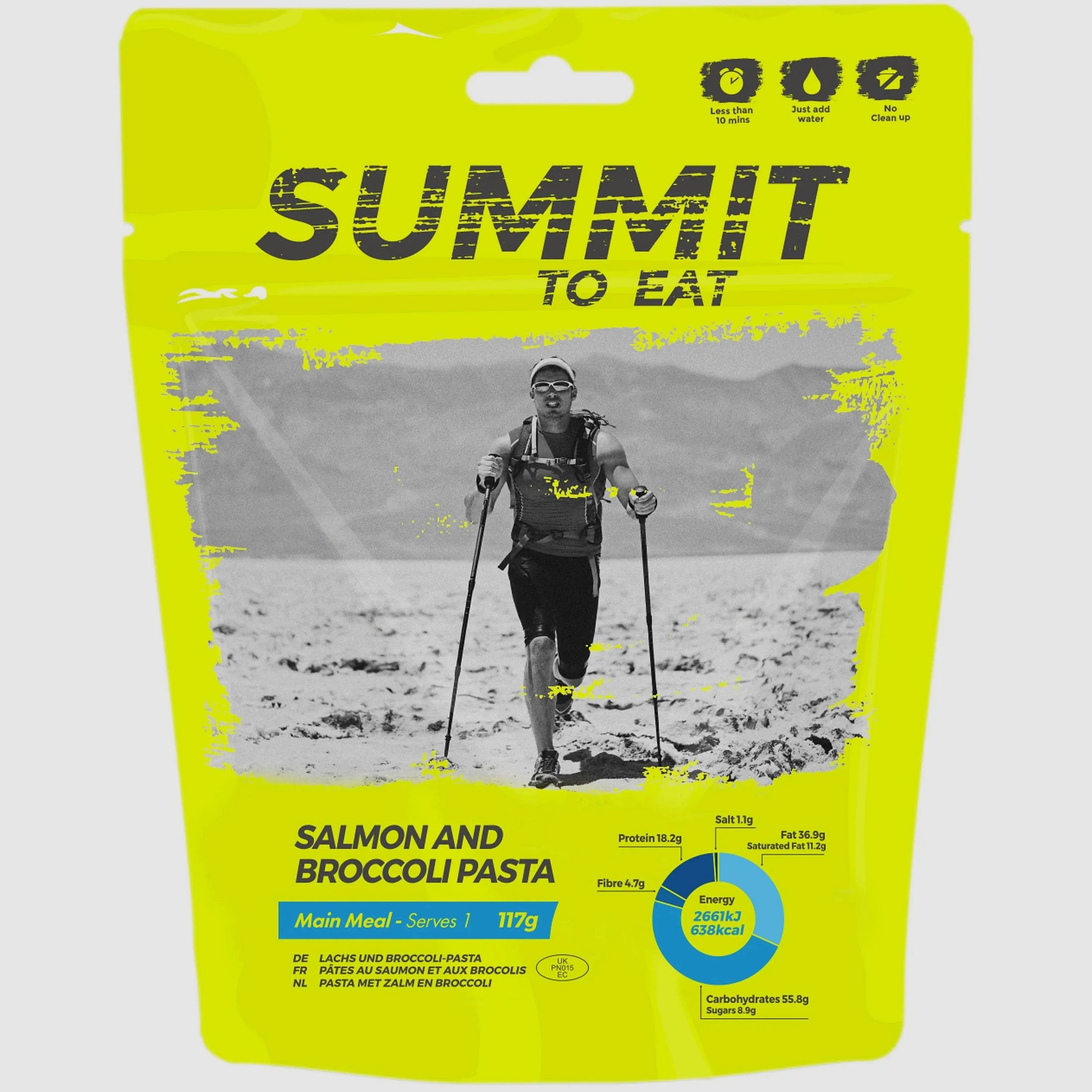 Summit To Eat Lachs und Brokkoli Pasta