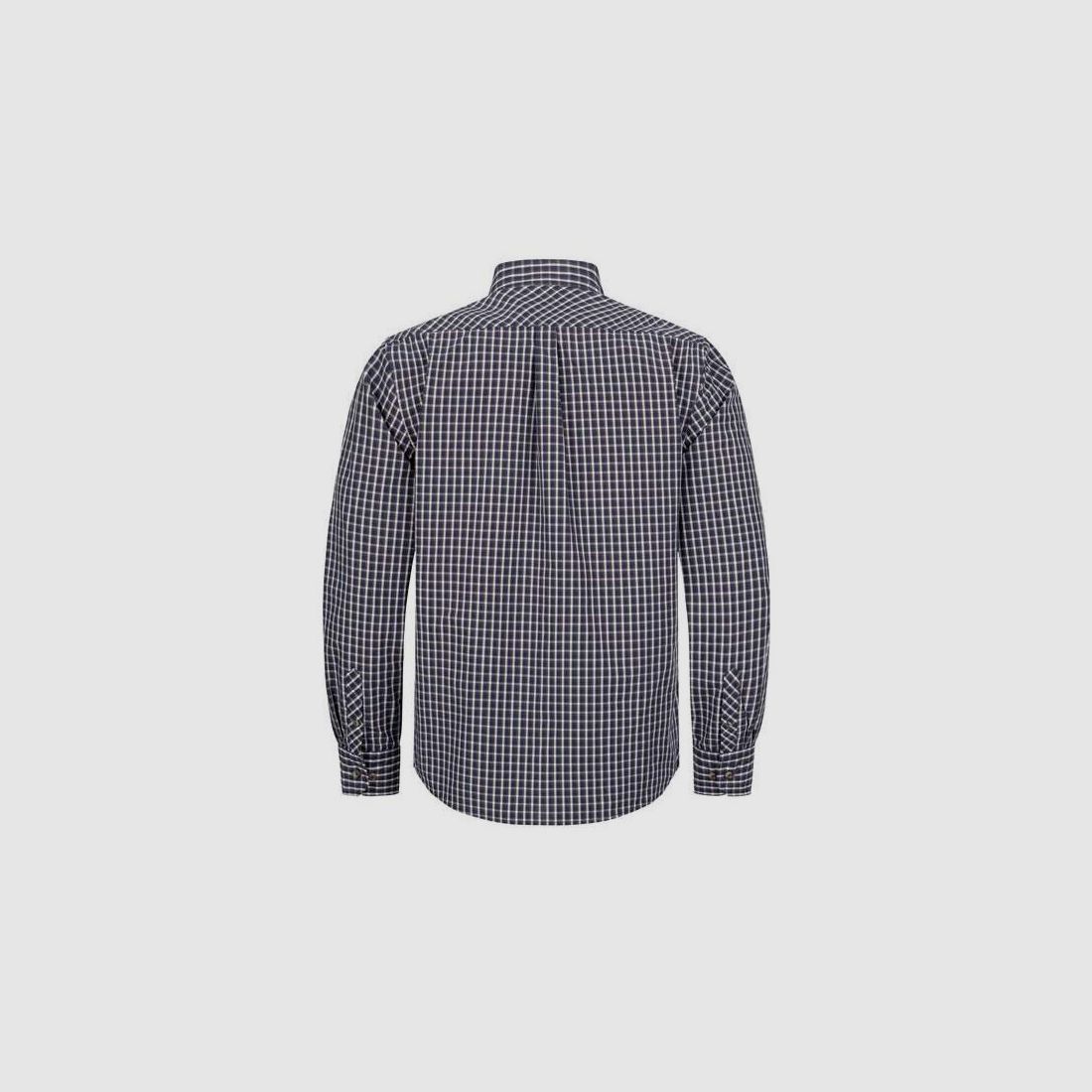 Blazer overhemd Juan donkerblauw/wit geruit