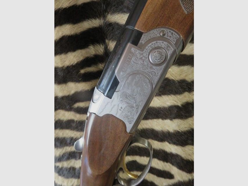 Escopeta BERETTA 687 Silver Pigeon III cal. 12/76 cañones 76 cm 5 chokes, disparador único, extractores – maletín., imagen 5 de 11