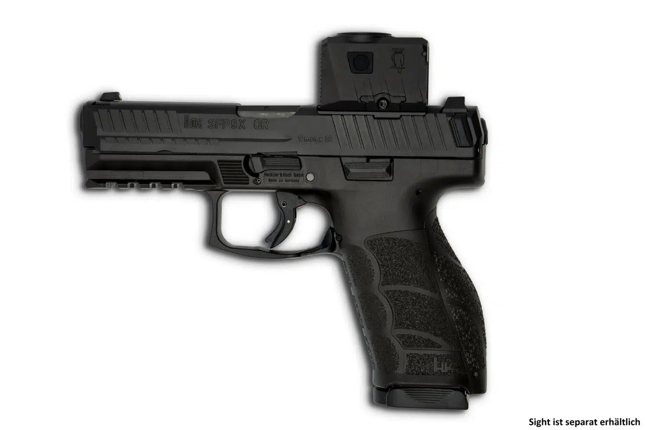 HK-Pistole SFP9X OR A1, Kal. 9 mm Luger, schwarz, inkl. zwei 17-Schuss Magazine, Bild 6 von 6