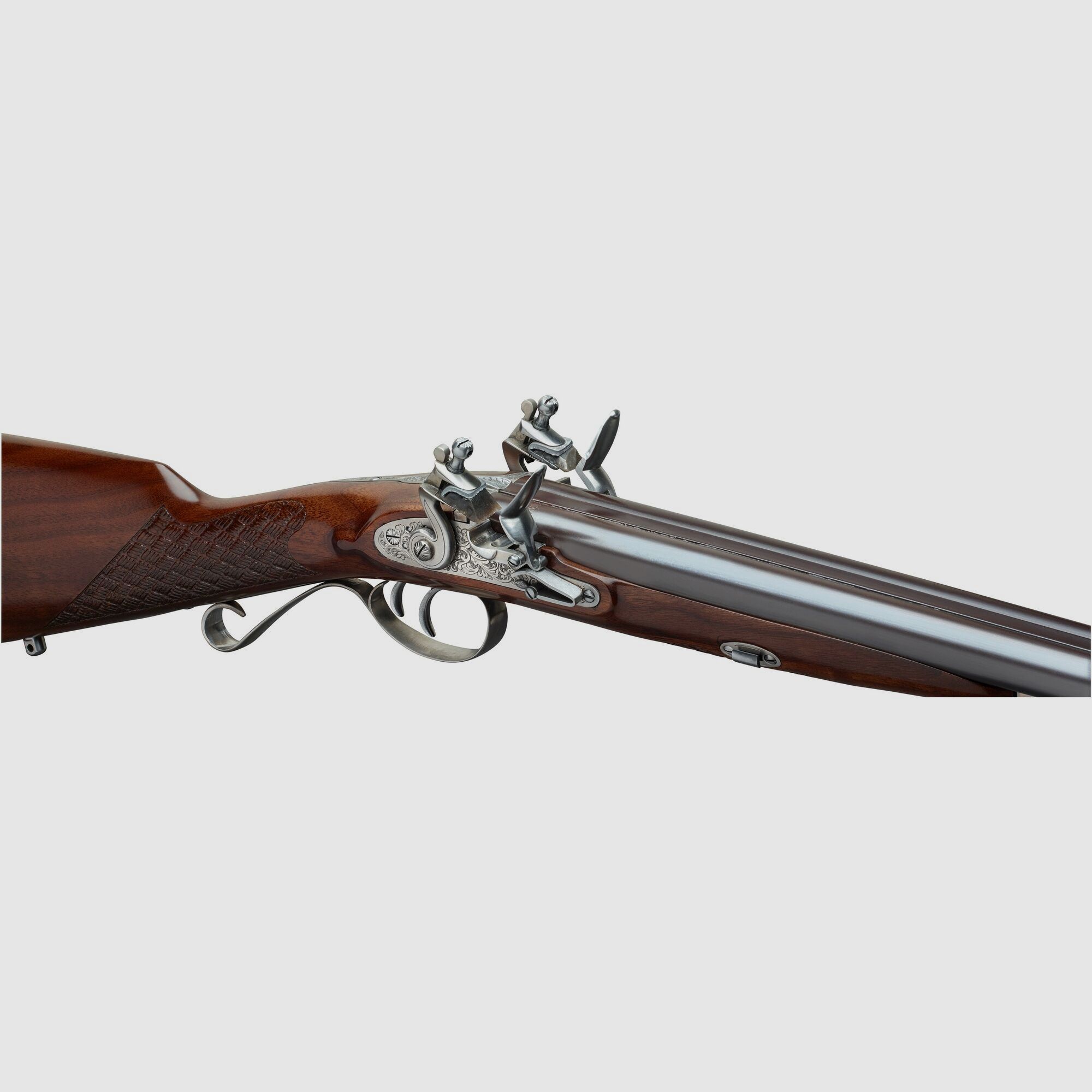 Davide Pedersoli Vorderlader Gewehr Doppelflinte Luxus