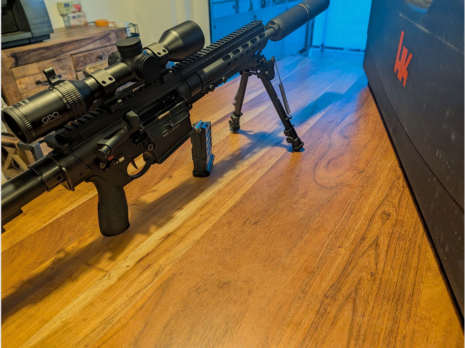 HK MR308 A3 16,5" Jagdpaket | Waffen Burk | WPNTec Mimir | GPO & Eratac