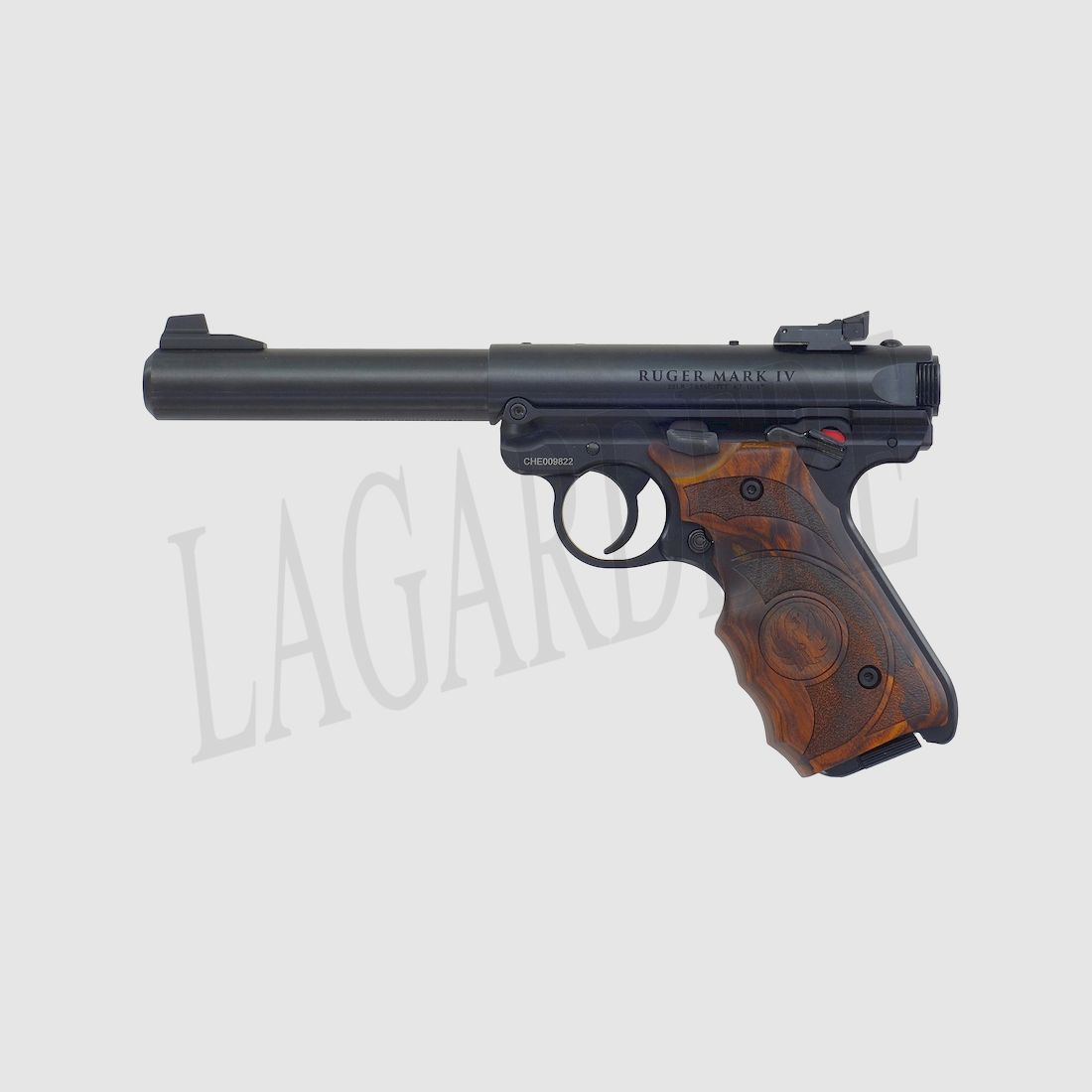 RUGER MK IV TARGET 5,5&Prime; BLUE TARGET GRIP(PISTOLET)