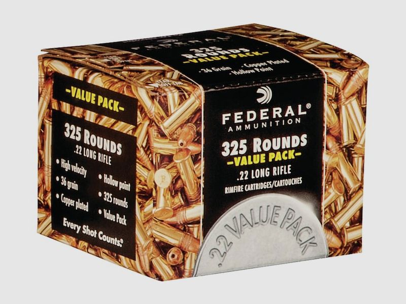 Federal Champion .22 LR 36GR CPHP 325 cartucce