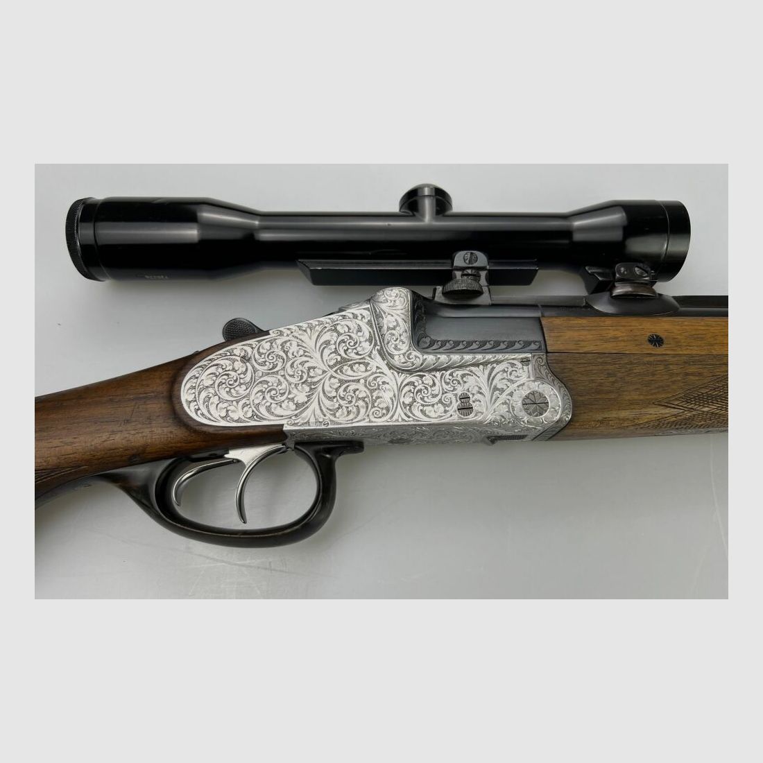 Krieghoff Ulm Seitenschloß Bockbüchsflinte