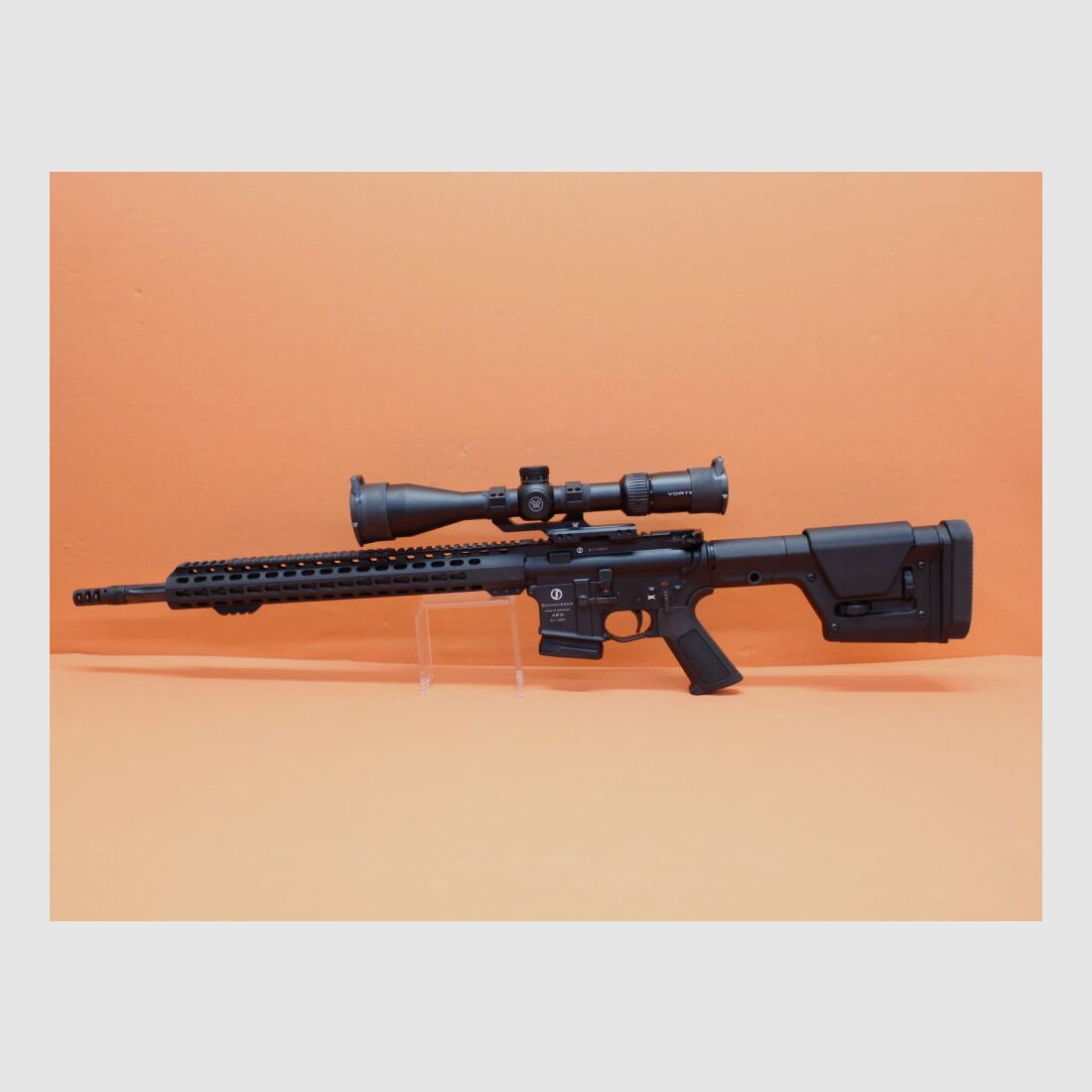 Schmeisser Ha.Büchse .223Rem Schmeisser AR15 LMR 18" wie DMR, System AR-15,VORTEX Diamondback Tactical 6-24x50