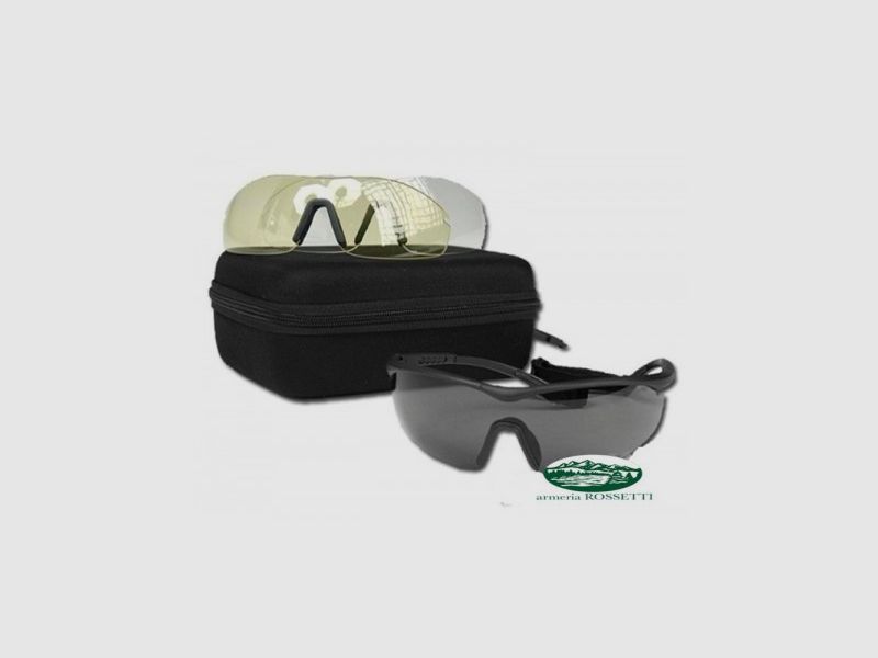 MILSPEC Shooting Glasses with Interchangeable Lenses
