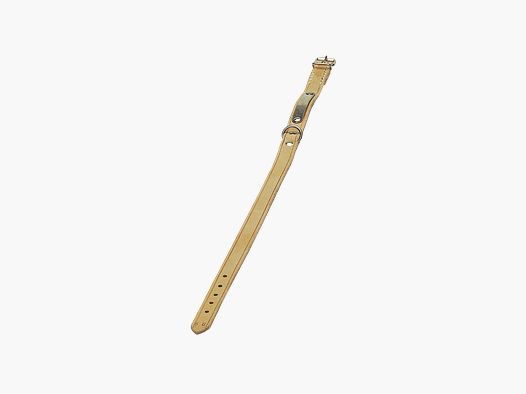 HALSBAND MIT NAMENSSCHILD 40 CM HELL