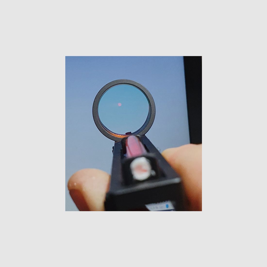 Red Dot Fibre 11 mm clamp, immagine 1 di 4