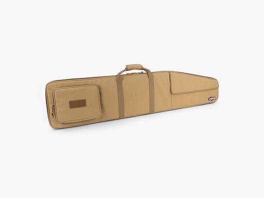 Winter Waffentasche 130 cm – 1000D (laut Grafik), abschließbar, Rucksackgurte (Dune) – JM-W5-RIFLE