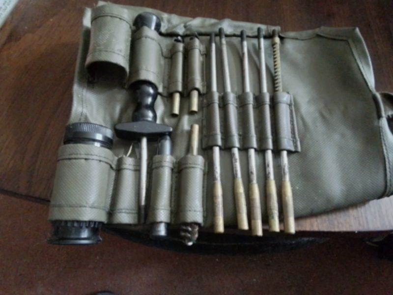 Schweizer Armee Putzzeug 7,5x55swiss für Schweizer Gewehre und Karabiner K31,K11,Mod.96-11