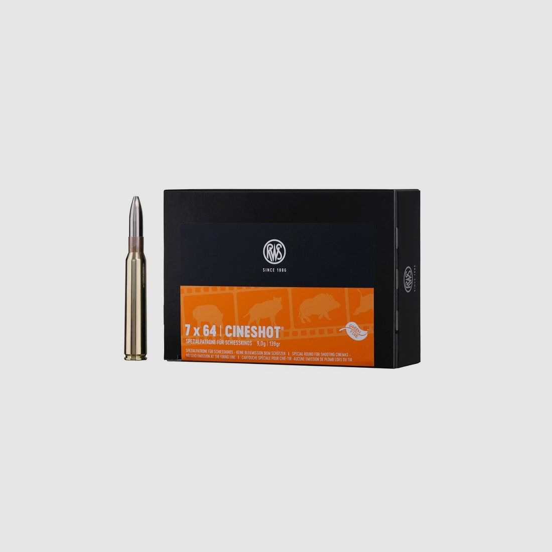 7x64 CINESHOT - 9,0g/139gr (a30)