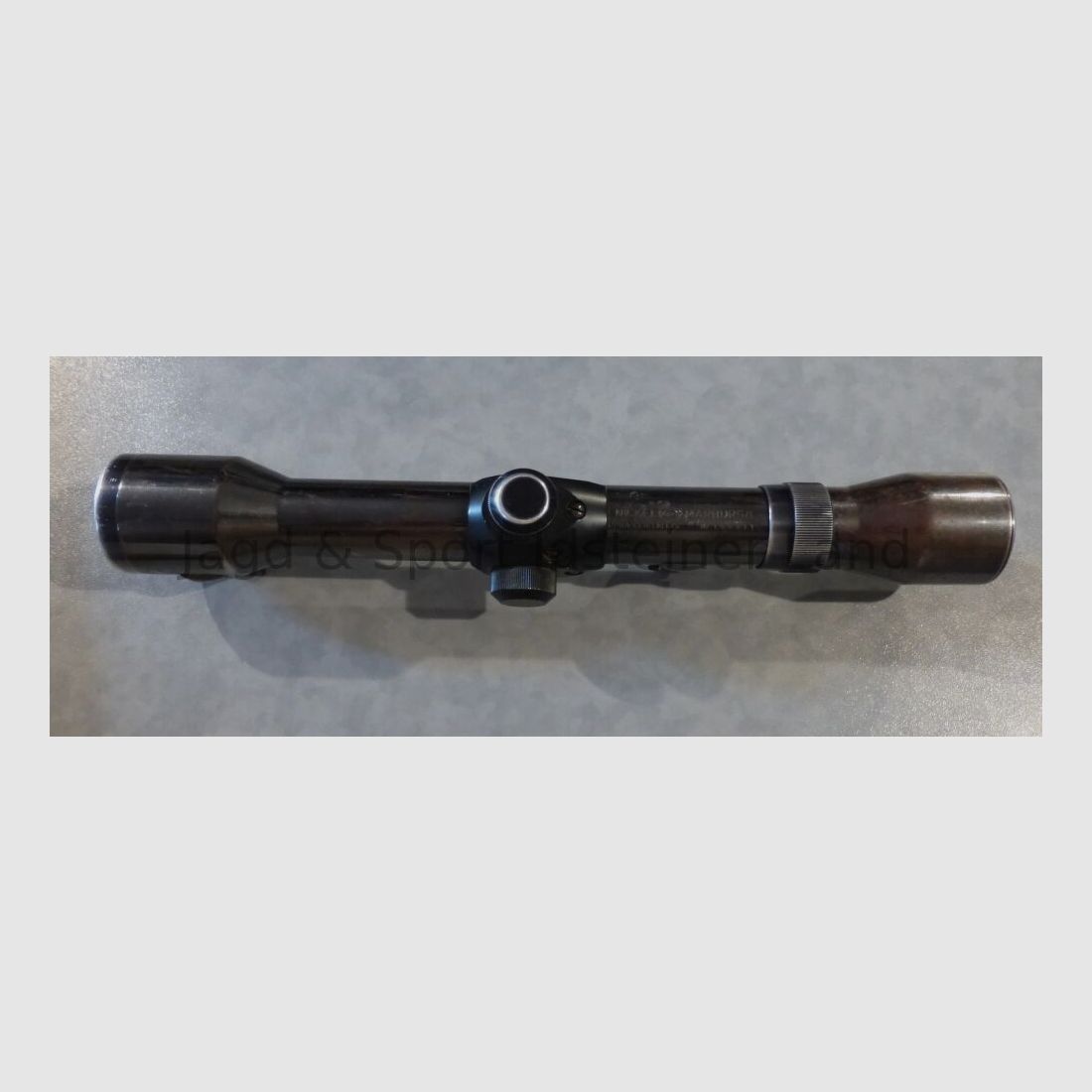 Nickel -Marburg-, "Supra" 4x36, Abs. 1, Stahltubus Rüdiger, 2,5 x Vergrößerung, Abs. 1, Stahltubus