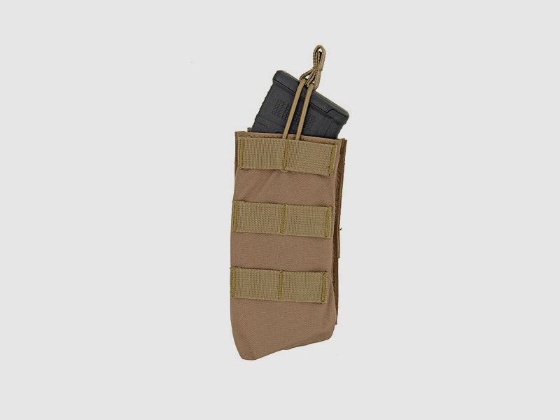 Open Top Single 7.62x39 AK Mag Pouch - Coyote