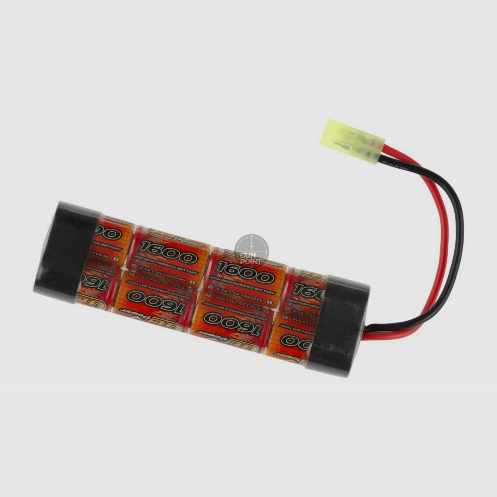 VB Power 9.6V 1600mAh Mini Type-Rot