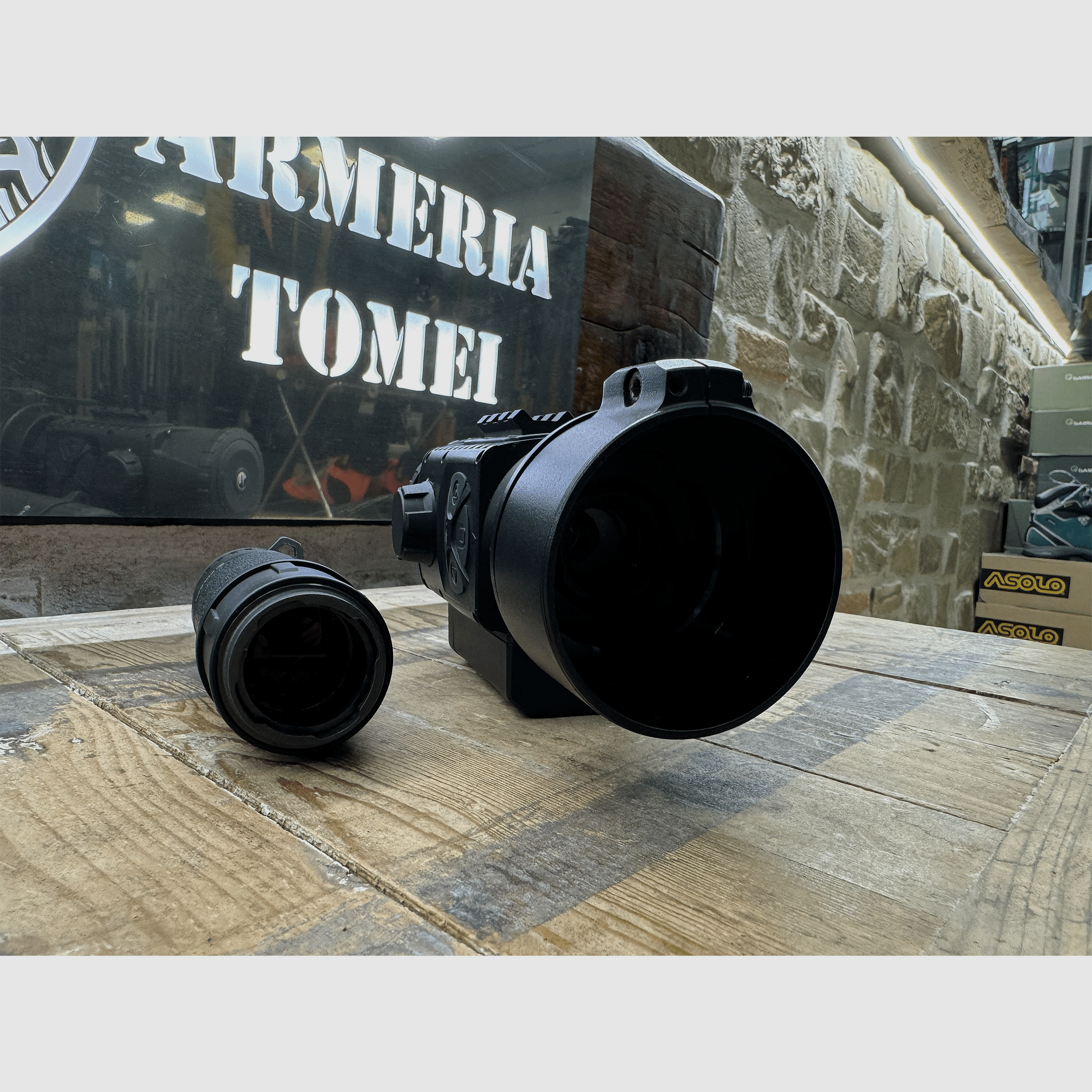 USED – THERMAL SCOPE – PULSAR KRYPTON XG50 BW THERMAL WITH MONOCULAR, image 3 of 4