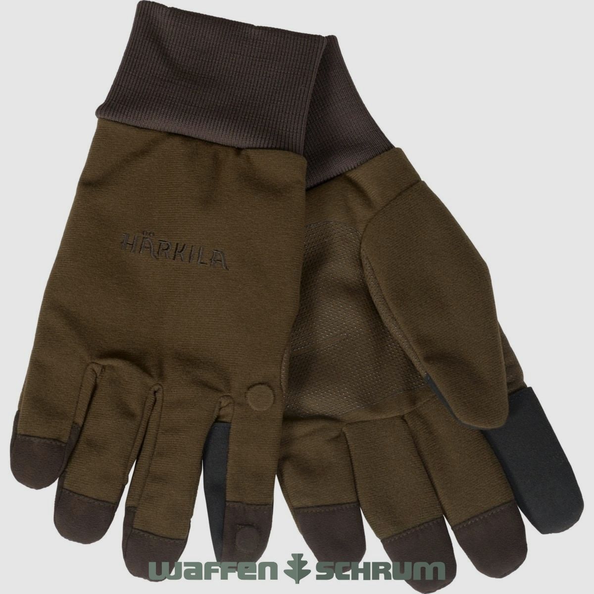 Härkila Handschuhe Retrieve HWS Dark warm olive