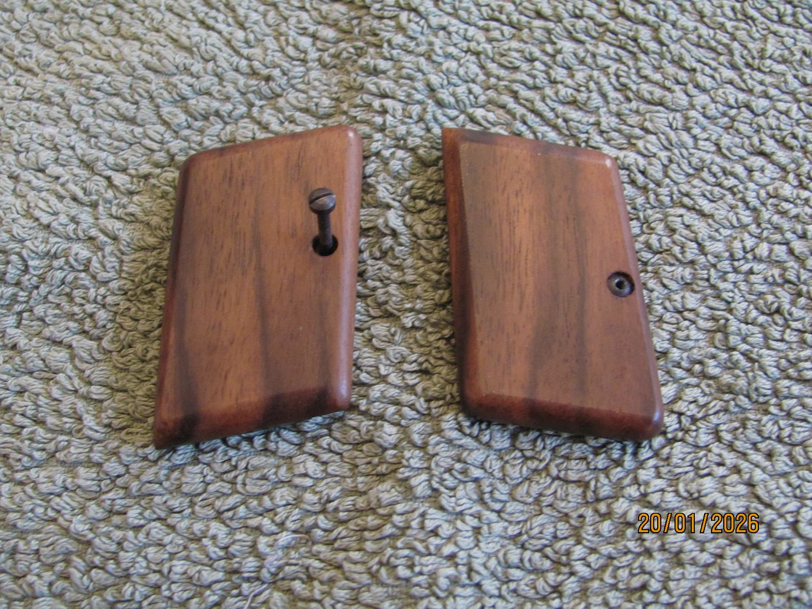 Echtholz Griffschalen FN Browning Baby