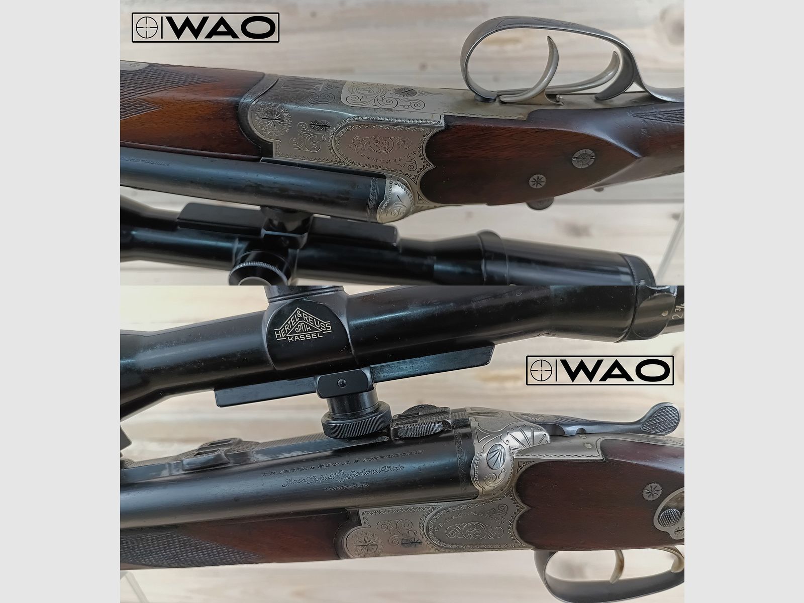 Sauer & Sohn Mod. 3000 Drilling, Cal. 7x57R, 16/70 *con ESL & ottica*