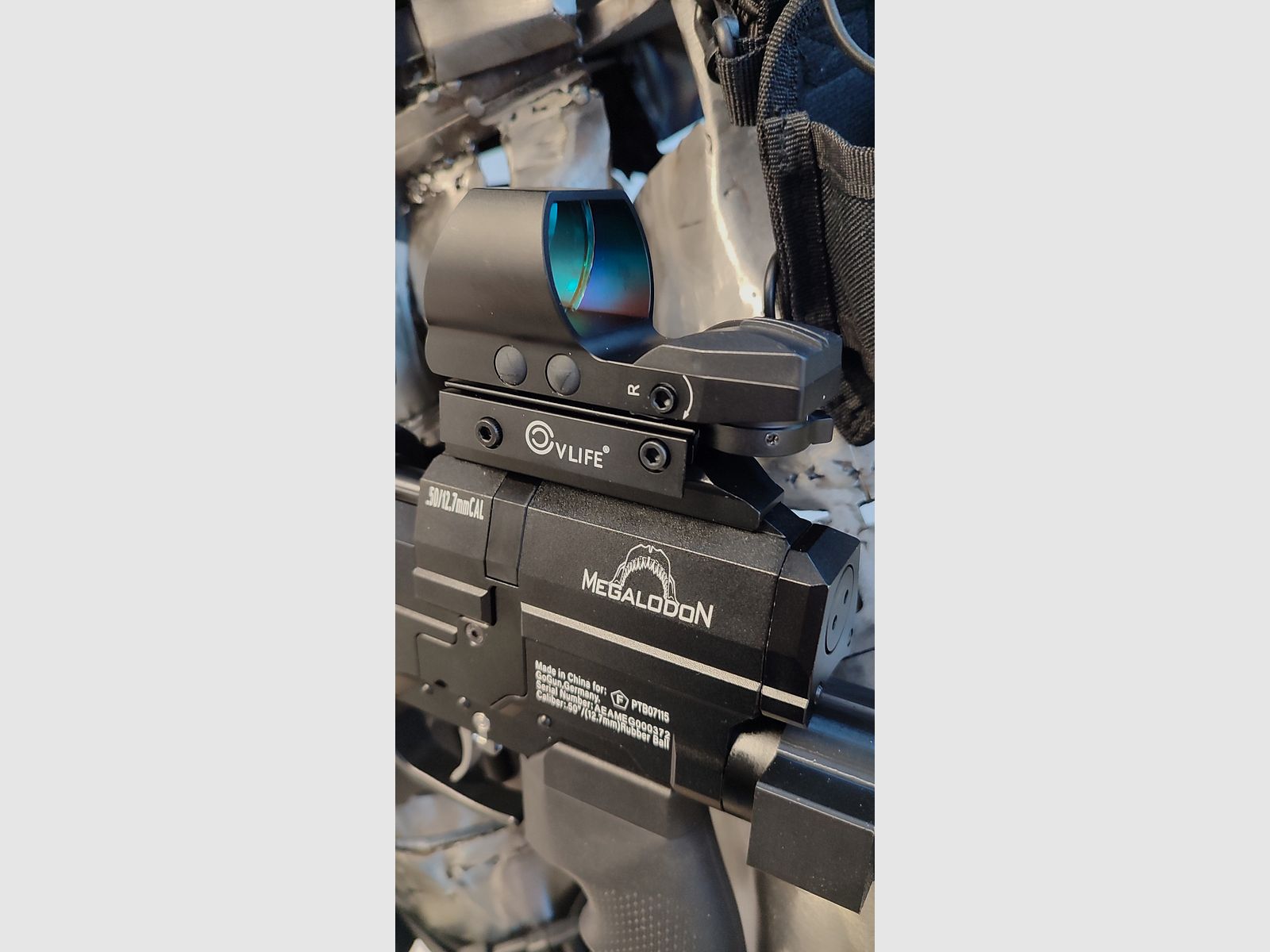 Luchtgeweer AEA Megalodon F-serie 7,5 Joule Nieuw! + Wapen tas!